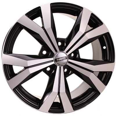NEO 715 7,50x17 5x130 DIA71,6  ET50  Чёрный с проточкой