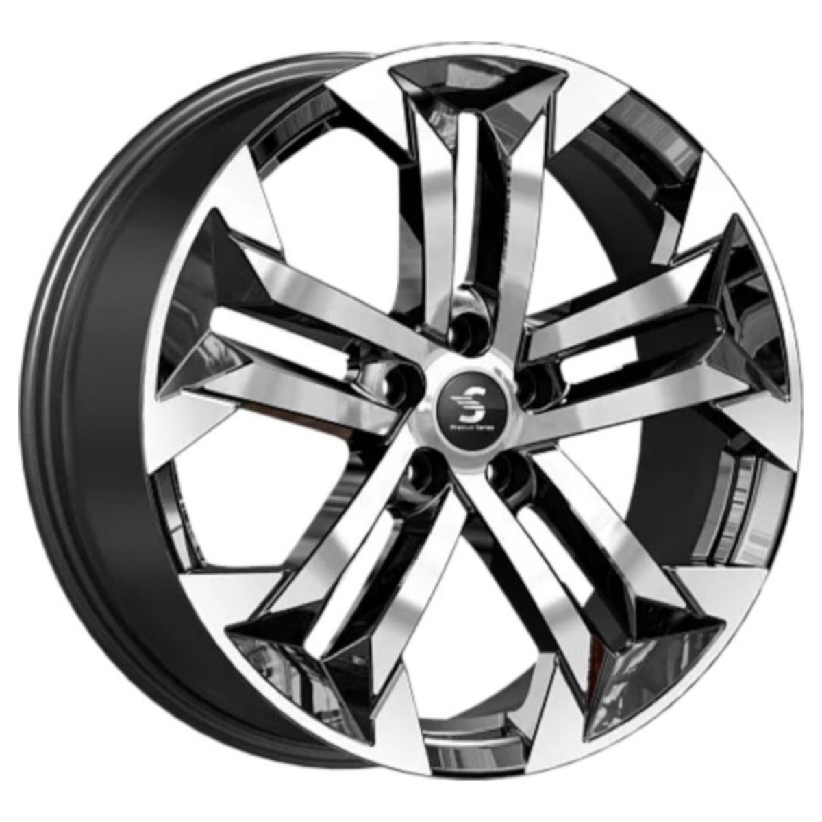 Литой диск СКАД Premium КР015 (19_EXEED TXL/VX) 7,5x19 5x108 DIA65,1  ET36  Diamond gloss graphite
