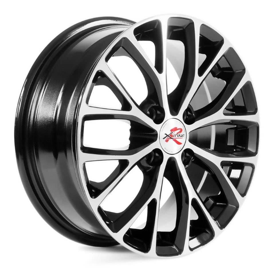 Литой диск XtrikeRST R015 6,0x15 4x100 DIA60,1  ET50  BK/FP