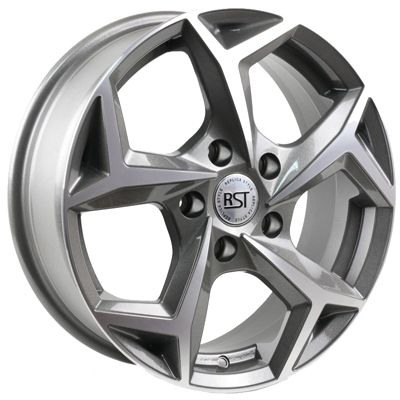 Литой диск RST R066 (Outlander) 6,50x16 5x114.3 DIA67,1  ET38  Темно- серебристый с проточкой