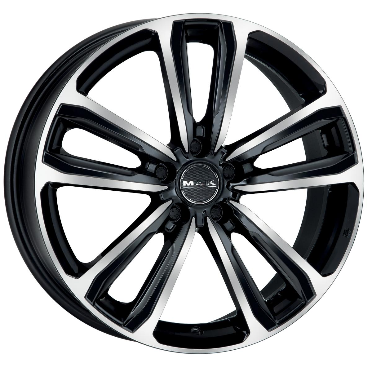 Литой диск MAK Magma 6,5x16 4x108 DIA72,0  ET38  Black Mirror