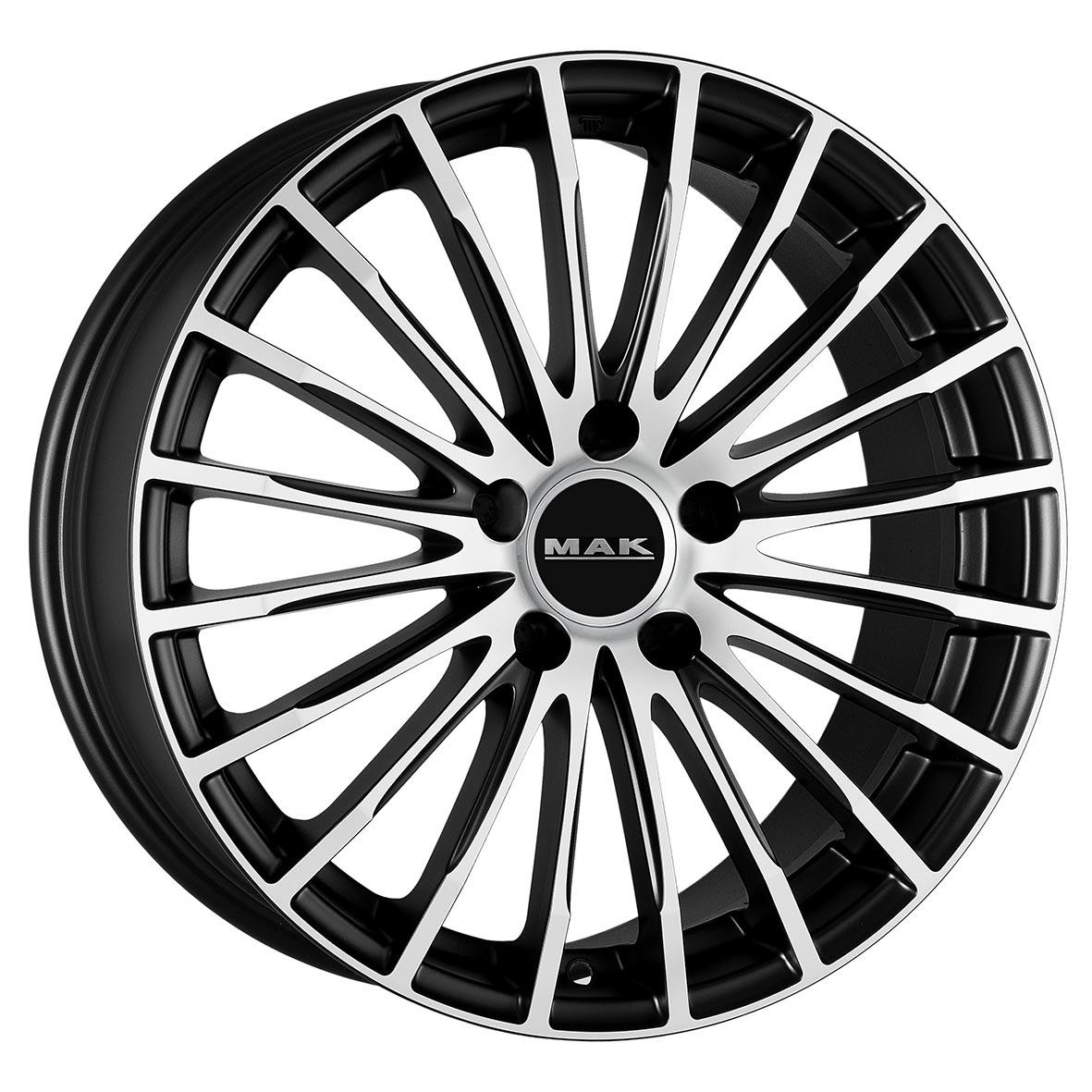 Литой диск MAK Starlight 7,5x17 5x112 DIA66,6  ET30  Ice Black