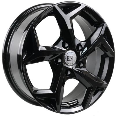 Литой диск RST R066 (Outlander) 6,50x16 5x114.3 DIA67,1  ET38  Черный глянцевый