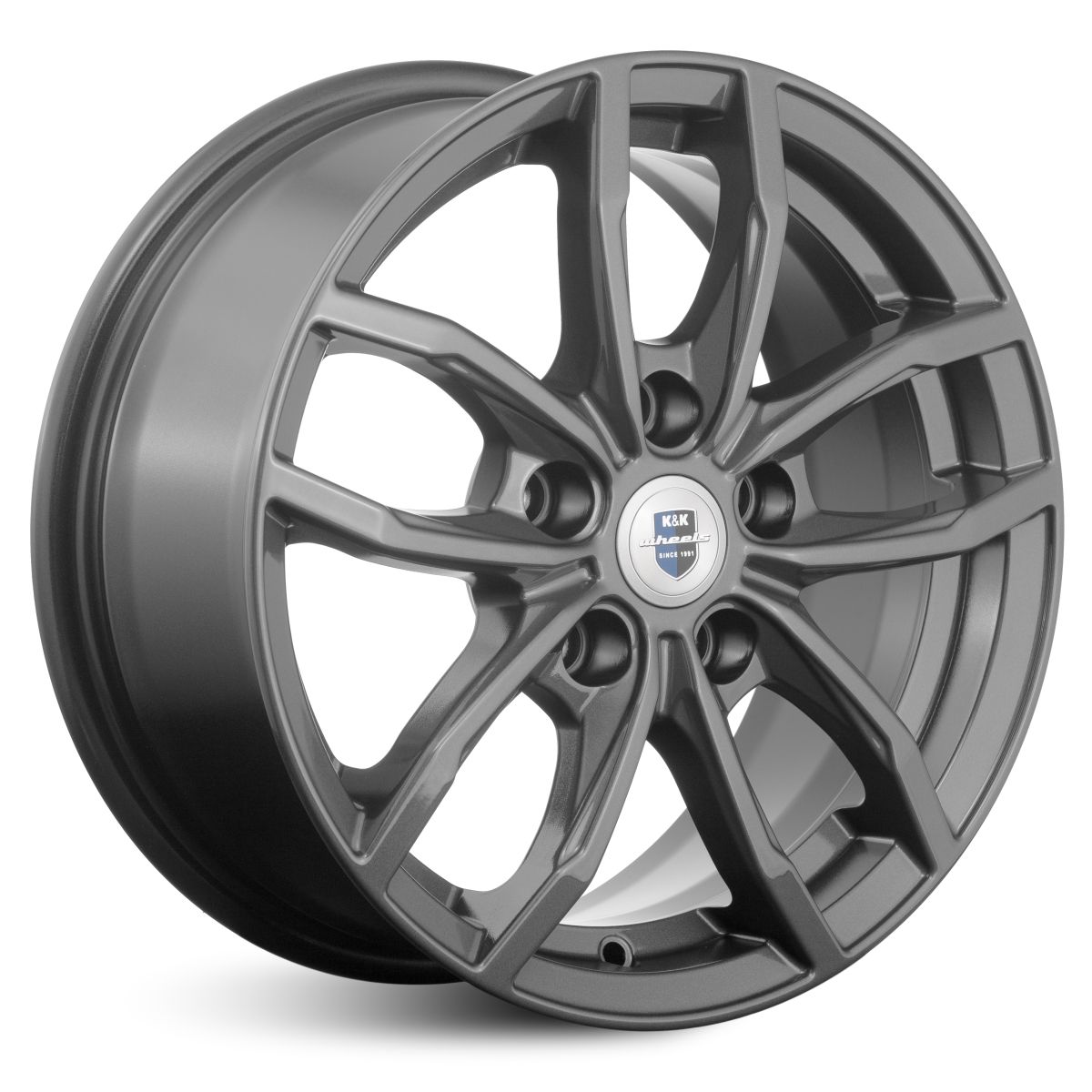 Литой диск K&K Фрост (КС1048) 6,50x15 5x100 DIA57,1  ET38  Кварц