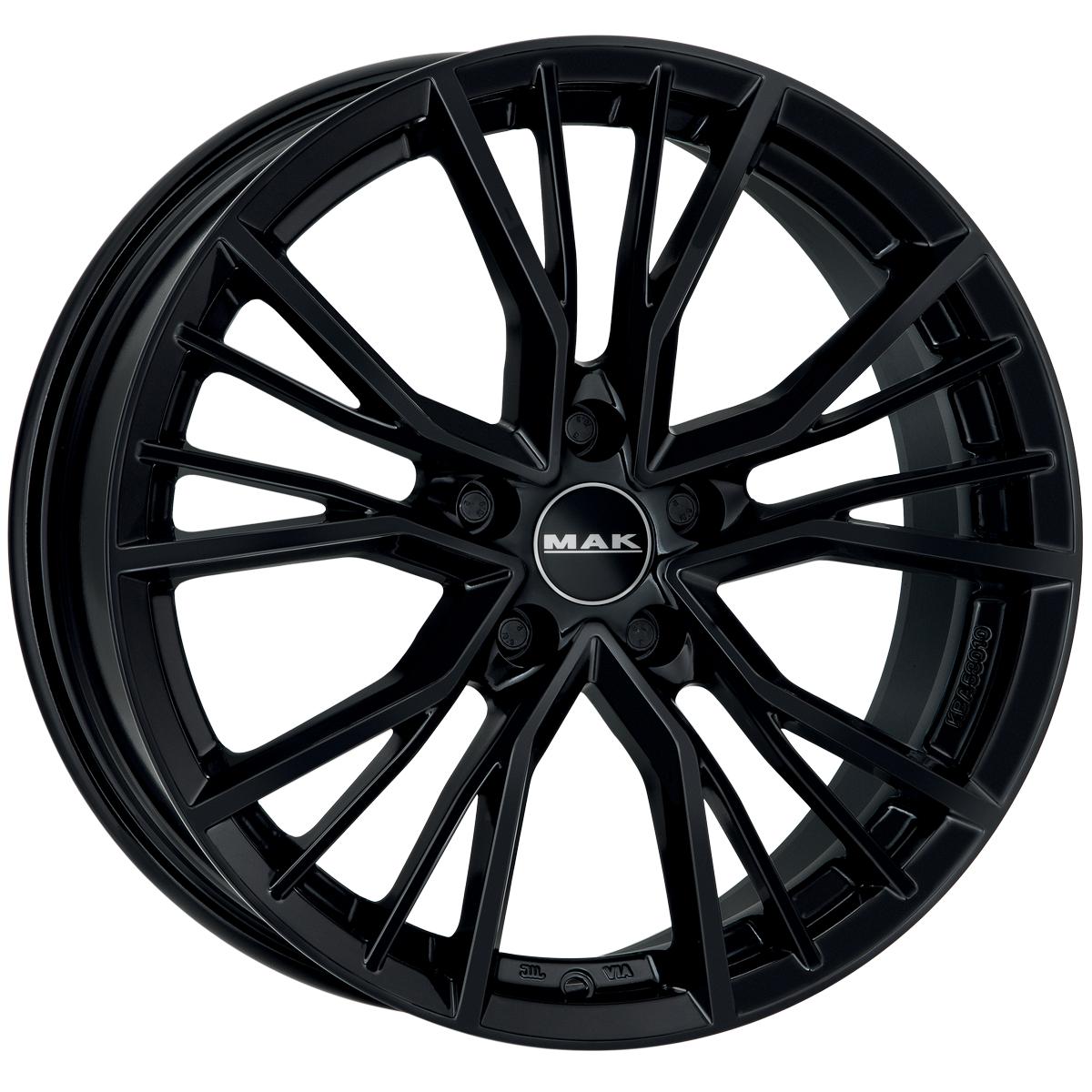 Литой диск MAK Union 8,0x20 5x112 DIA57,1  ET45  Gloss Black