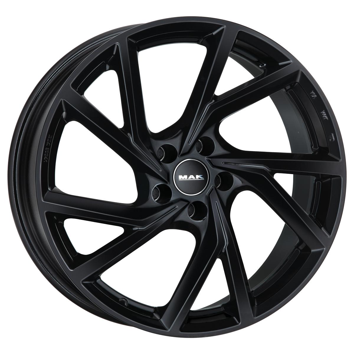 Литой диск MAK Kassel 8,0x19 5x114.3 DIA76,0  ET40  Gloss Black