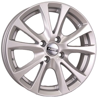 Литой диск NEO 509 6x15 4x100 DIA54,1  ET45  Серебристый