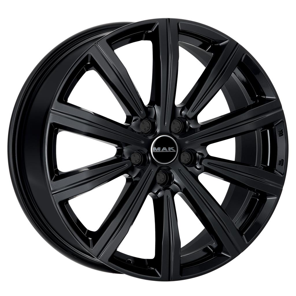 Литой диск MAK Birmingham 8,5x19 5x108 DIA63,4  ET45  Gloss Black