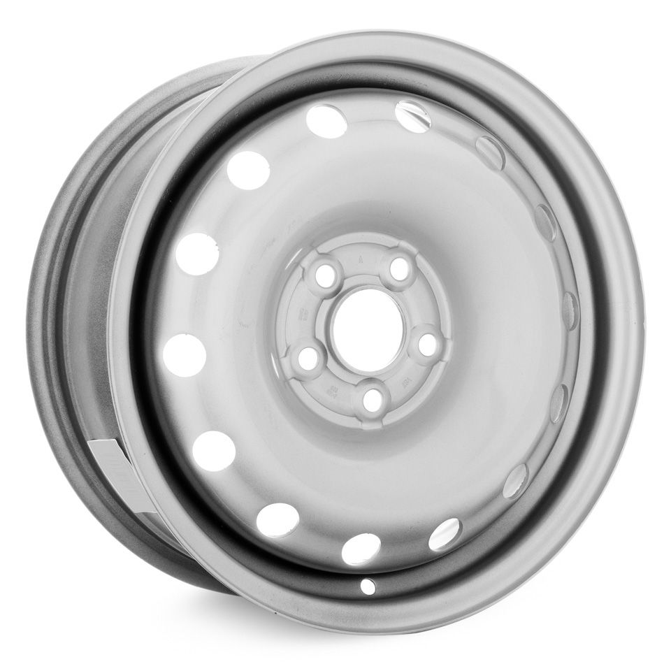 Штампованный диск TREBL 64H38D P 6,0x15 5x100 DIA57,1  ET38  Silver