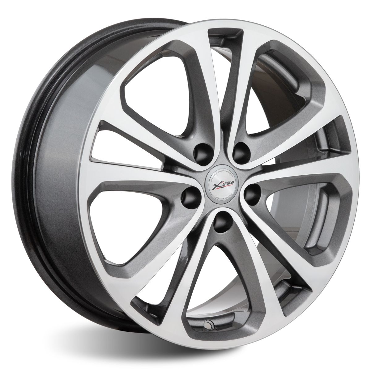 Литой диск X'trike X-113M 7,0x17 5x108 DIA60,1  ET33  HSB/FP