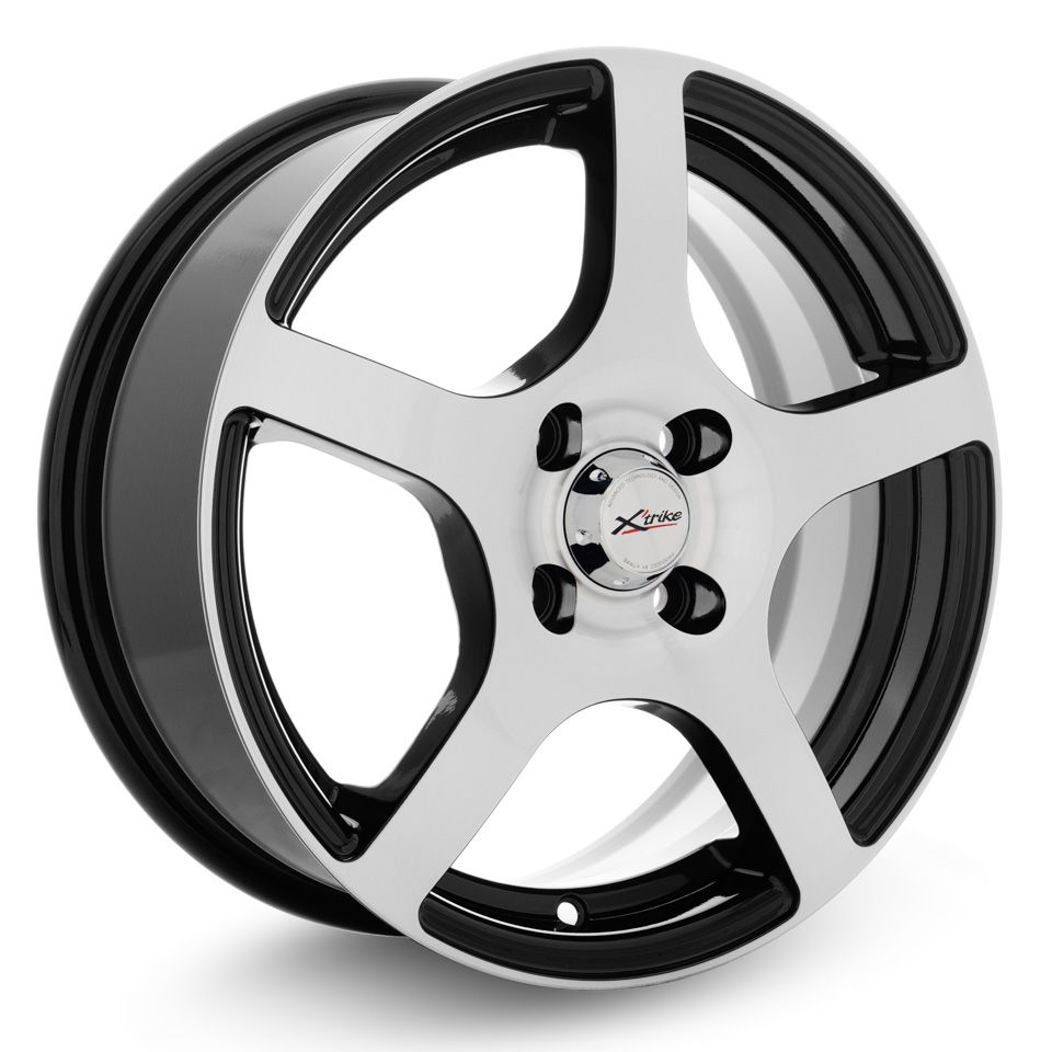 Литой диск X'trike X-118 6,0x15 4x100 DIA54,1  ET45  BK/FP
