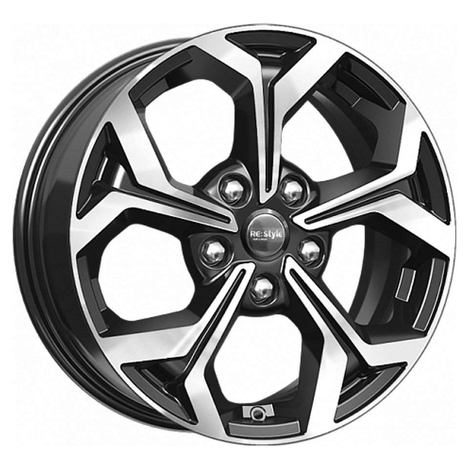 Литой диск КиК Skoda Octavia (КСr878) 6,5x16 5x112 DIA57,1  ET46  Алмаз черный