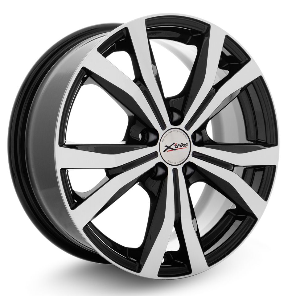 Литой диск X'trike X-119 6,5x16 5x114.3 DIA67,1  ET35  BK/FP