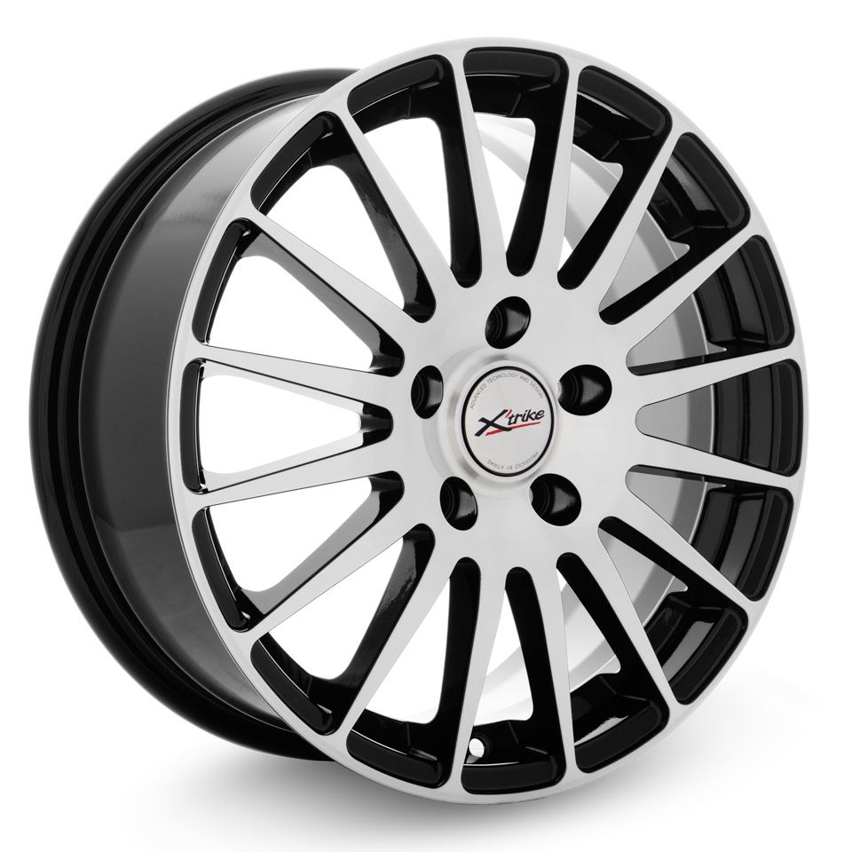 Литой диск X'trike X-128 6,5x16 5x110 DIA65,1  ET37  BK/FP