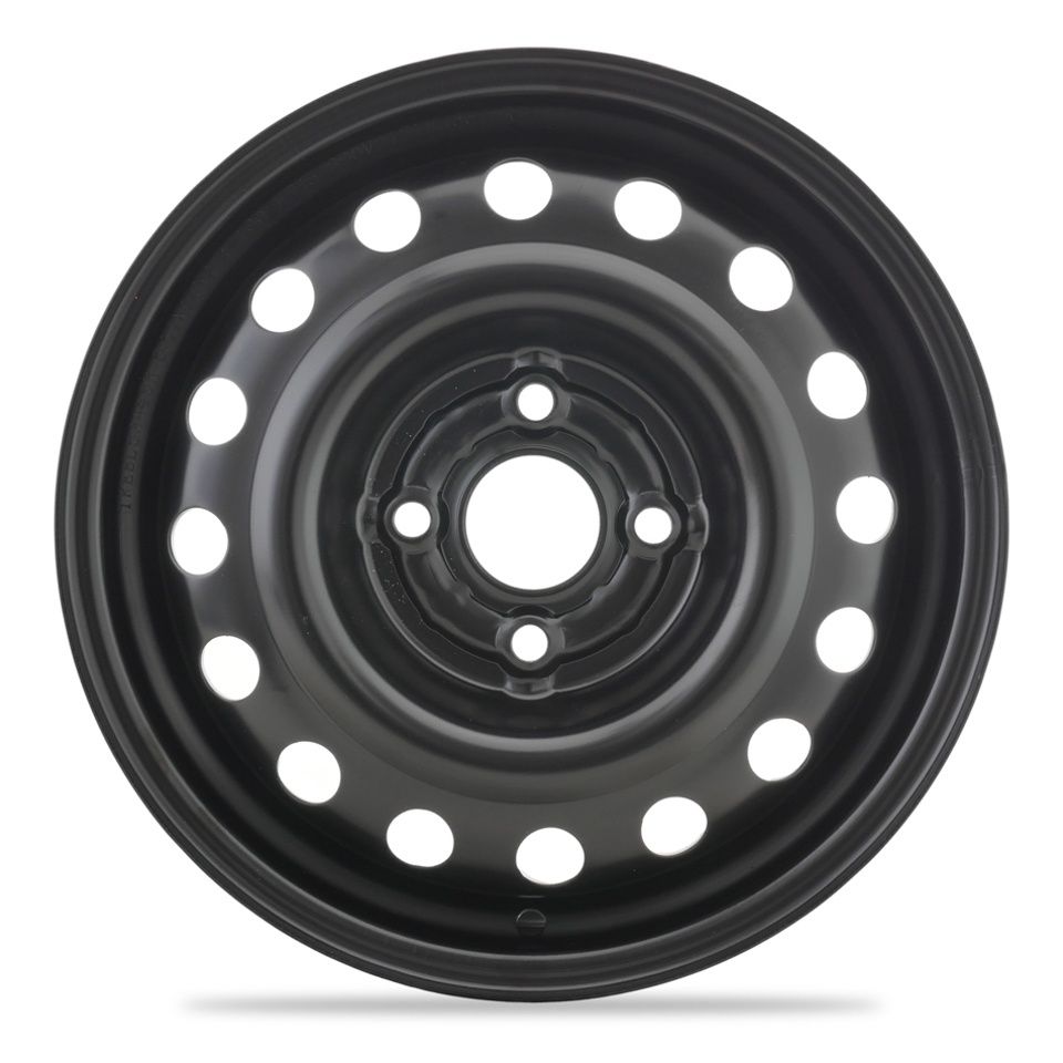 Штампованный диск TREBL 53A45R 5,5x14 4x100 DIA54,1  ET45  Black