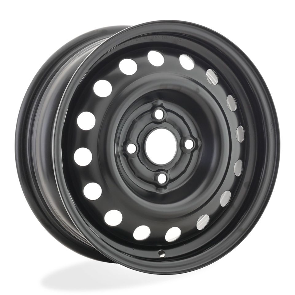 Штампованный диск TREBL 53A38R 5,5x14 4x100 DIA54,1  ET38  Black