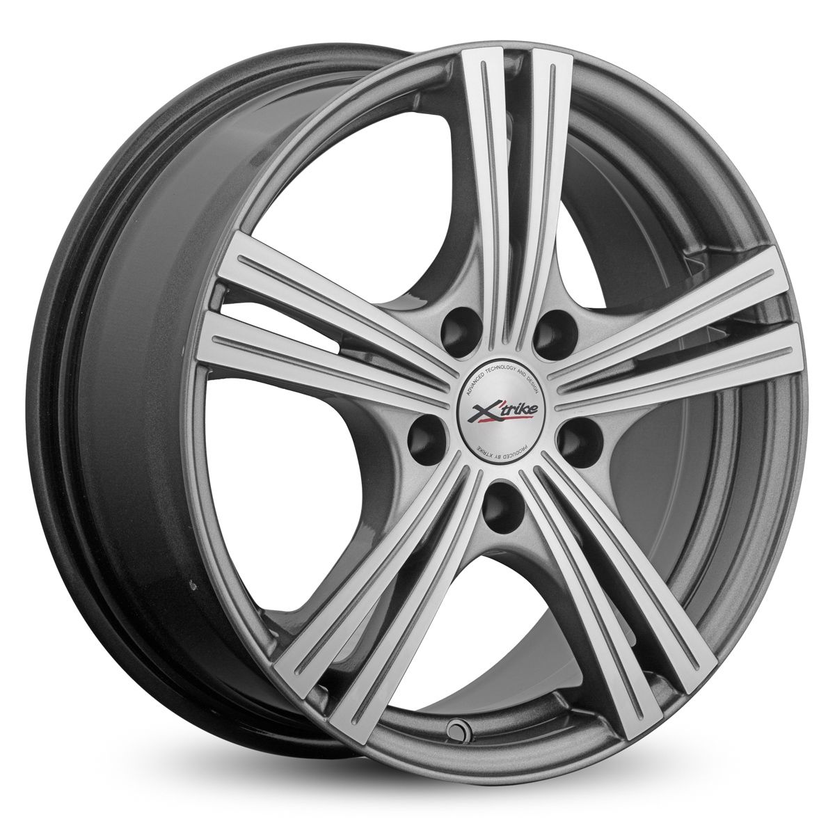 Литой диск X'trike X-112 6,5x16 5x114.3 DIA67,1  ET45  HSB/FP