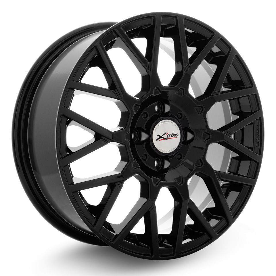 Литой диск X'trike X-125 6,5x16 4x100 DIA60,1  ET48  BK