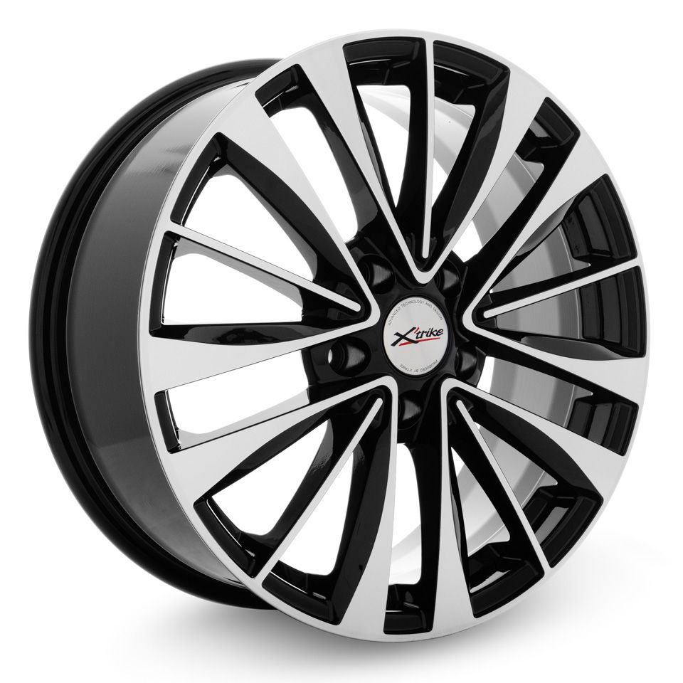 Литой диск X'trike X-126 7,0x17 5x114.3 DIA67,1  ET35  BK/FP