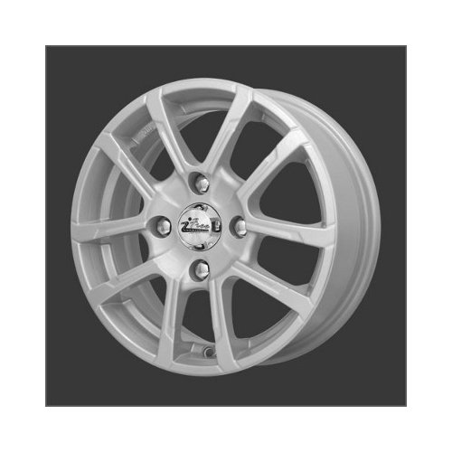 Литой диск iFree KC587 Слайдер 5.5x14 4x108 DIA65.1  ET34  Нео-классик / Серебристый