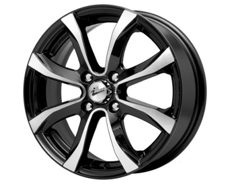 Литой диск iFree Дайс 6,0x15 4x100 DIA60.1  ET50  Блэк Джек
