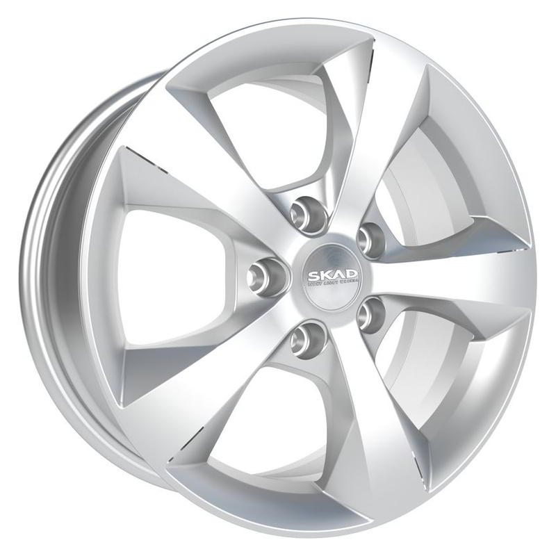 Литой диск Skad Koeln 7x16 5x108 DIA63,35  ET50  Selena / Серебристый