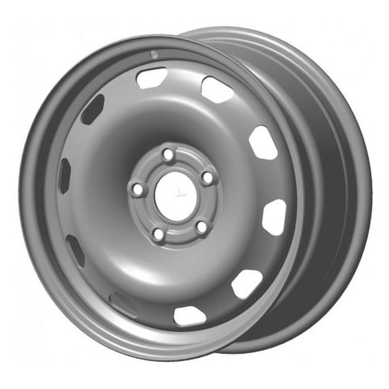 Штампованный диск ТЗСК Renault Duster 6,50x16 5x114.3 DIA66,1  ET50  Серебристый