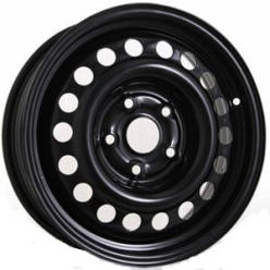 Штампованный диск TREBL 7305 6,0x15 5x114.3 DIA66,1  ET43  Black
