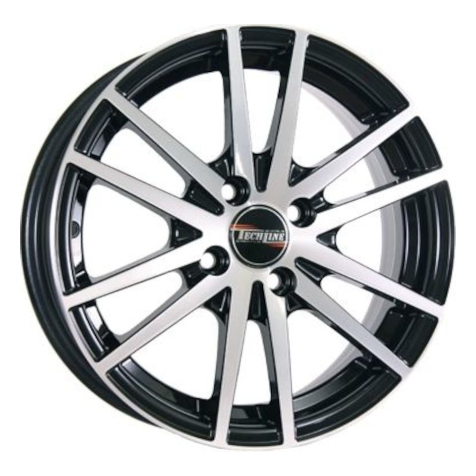 Литой диск TechLine 535 6x15 5x114.3 DIA67.1  ET45  BD