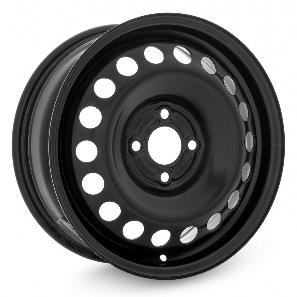 Штампованный диск TREBL 64A50C P 6,0x15 4x100 DIA60,1  ET50  Black
