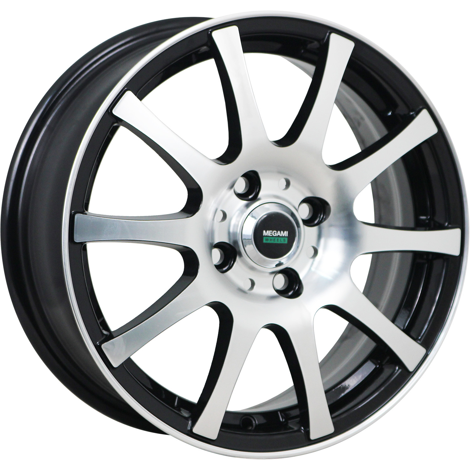 Литой диск Megami MGM-2 6x15 4x100 DIA54.1  ET46  BKF