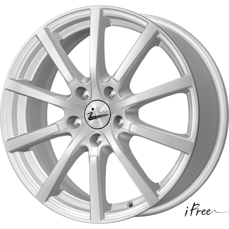 Литой диск iFree Big Byz 7x17 5x114.3 DIA60,1  ET39  Серебристый