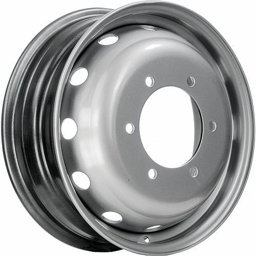 Штампованный диск ТЗСК Ford Transit 5,50x16 6x180 DIA138,8  ET109,5  Серебристый