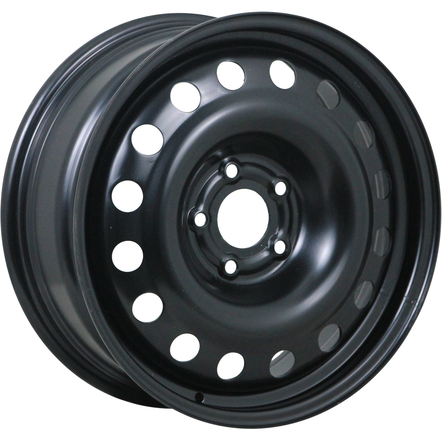 Штампованный диск Trebl R-1730 Black 7.0x17 5x114.3 DIA67,1  ET51  Черный