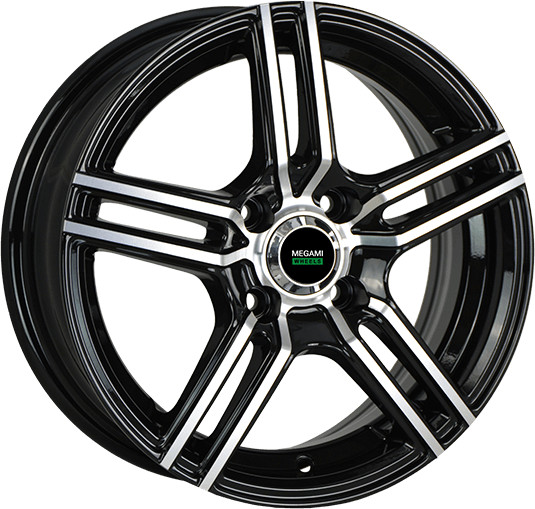 Литой диск Megami MGM-1 6x15 4x100 DIA60.1  ET40  BKF