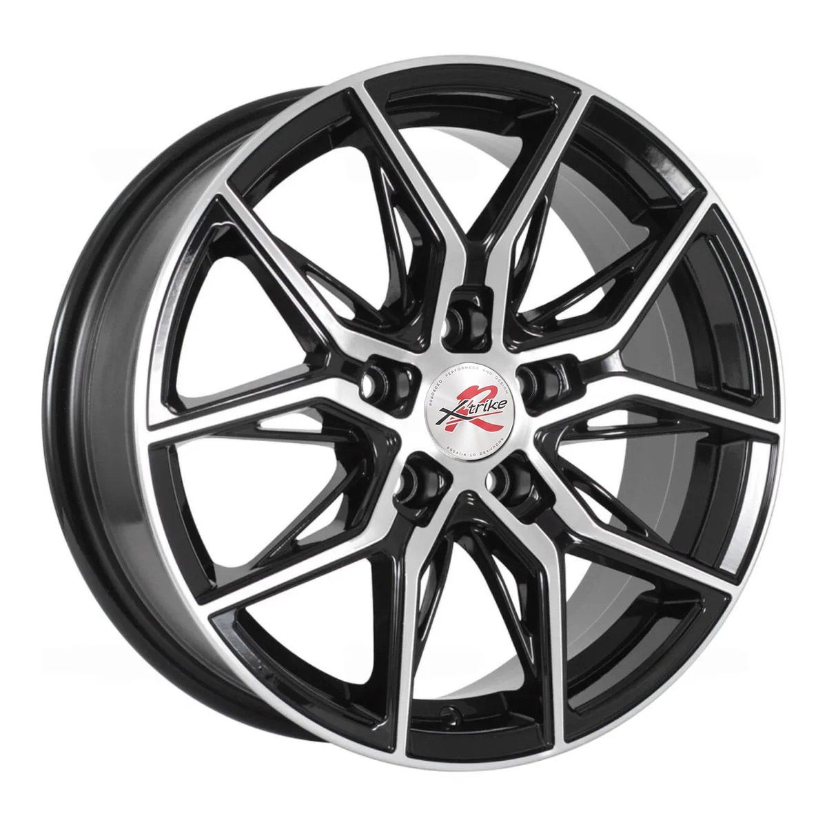 Литой диск XtrikeRST R146 6,5x16 5x114.3 DIA67,1  ET45  BK/FP