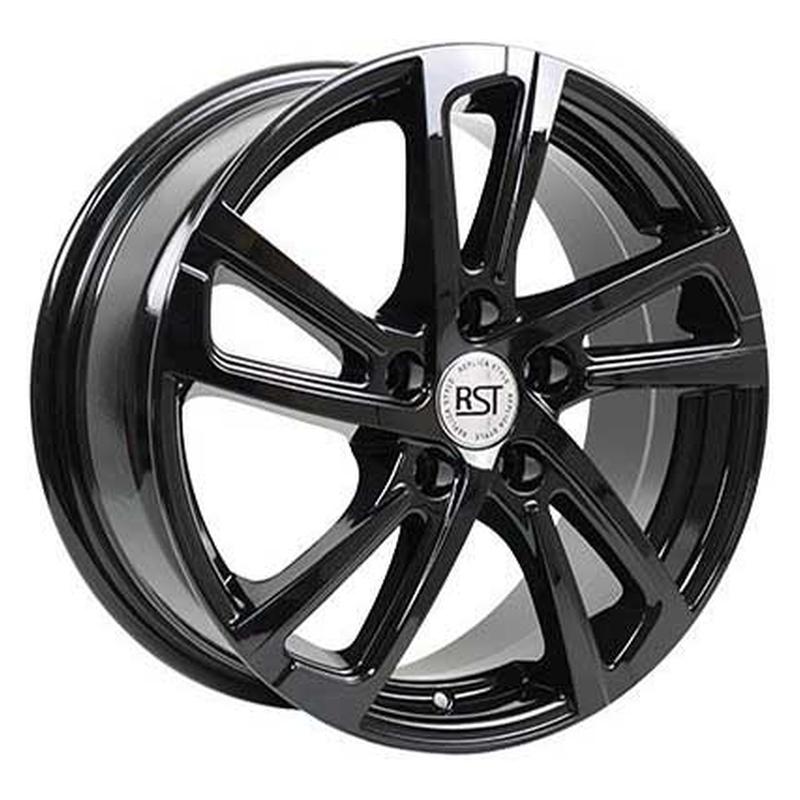 Литой диск RST R046 (Duster, Kaptur) 6,50x16 5x114.3 DIA66,1  ET50  Черный глянцевый