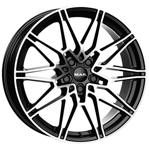 Литой диск MAK Koenig 7,5x17 5x112 DIA66,6  ET52  Black Mirror