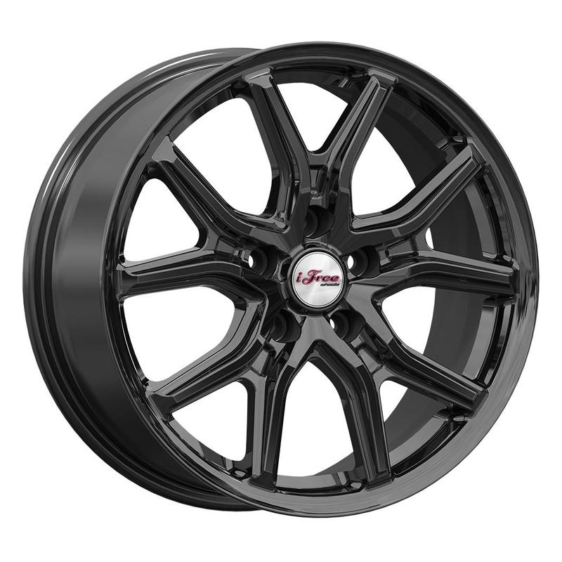 Литой диск iFree Страйк BK 6.5x17 5x112 DIA57,1  ET38  Черный