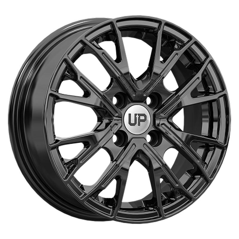 Литой диск Wheels UP Up127 New Black 5.5x14 4x108 DIA65,1  ET34  Черный