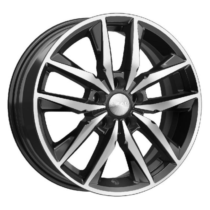 Литой диск SKAD Тирион Алмаз 6.5x16 5x108 DIA63,3  ET50  Черный