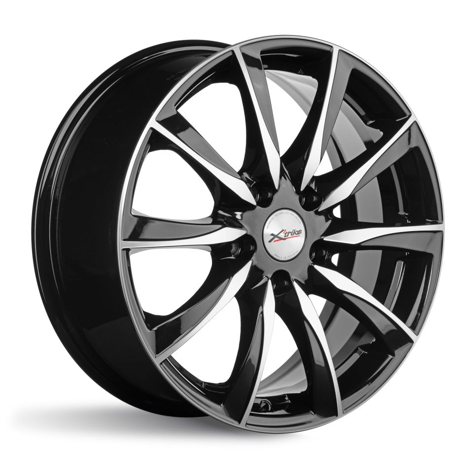 Литой диск Xtrike X-120М 7,0x17 5x108 DIA63,35  ET45  BKM/FP