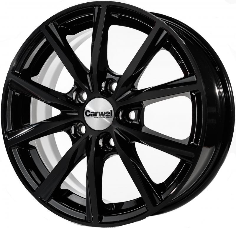 Литой диск Carwel Гамма 6x15 5x114.3 DIA67.1  ET38  BK