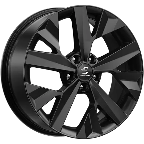 Литой диск SKAD КР011 Fury Black 7.5x18 5x112 DIA66,6  ET51  Черный