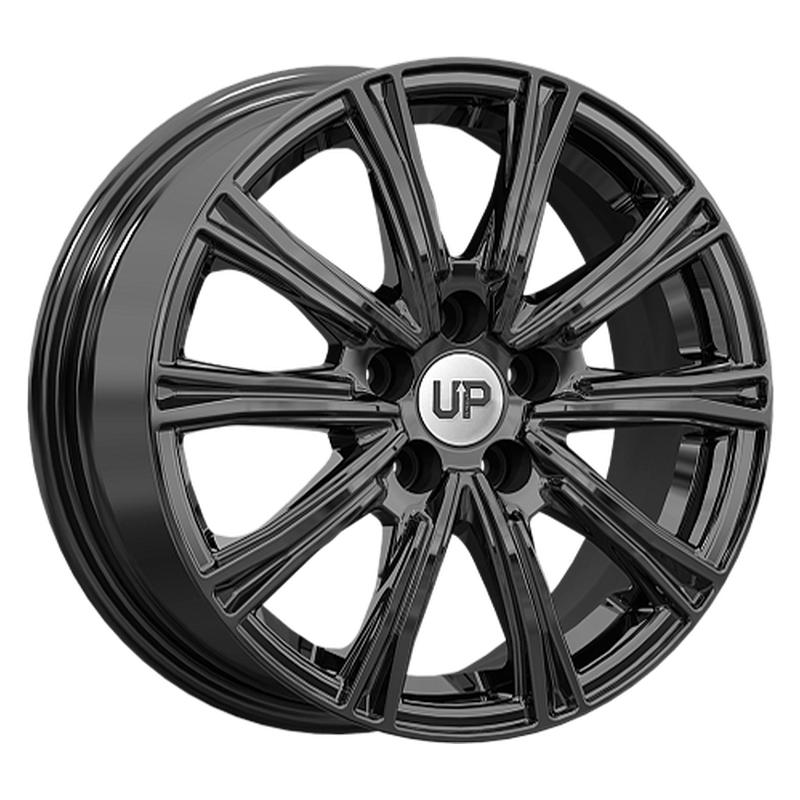 Литой диск Wheels UP Up123 New Black 6.0x15 5x100 DIA57,1  ET38  Черный