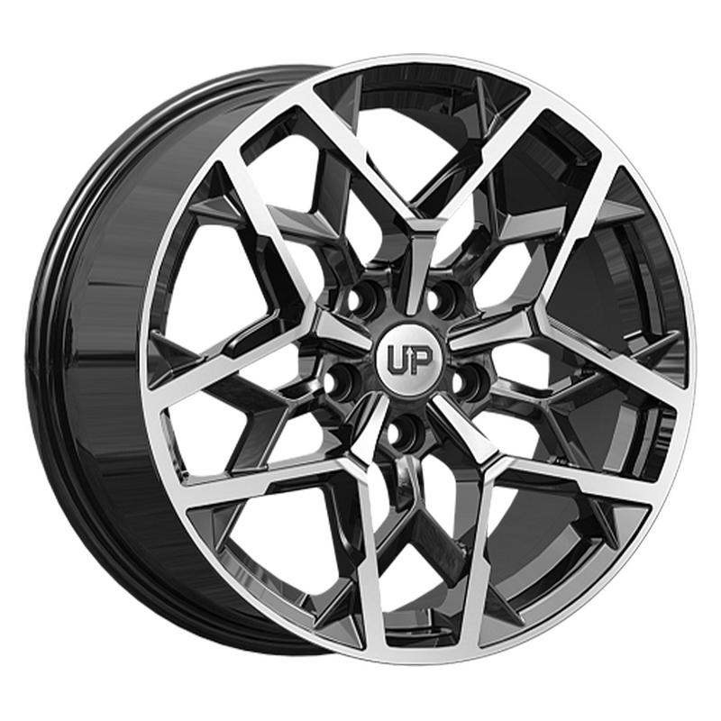 Литой диск Wheels UP Up110 New Diamond 7.5x17 5x114.3 DIA60,1  ET45  Черный