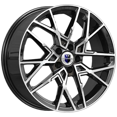 Литой диск K&K Вудроф Алмаз Черный 7.0x18 5x108 DIA63,35  ET50  Черный