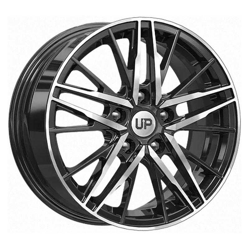 Литой диск Wheels UP Up108 New Diamond 6.5x16 5x112 DIA57,1  ET46  Черный