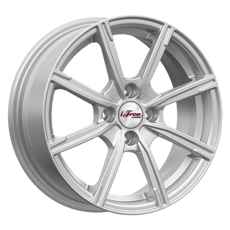 Литой диск iFree KC1117 Калибр 6x15 4x100 DIA67,1  ET38  Серебристый
