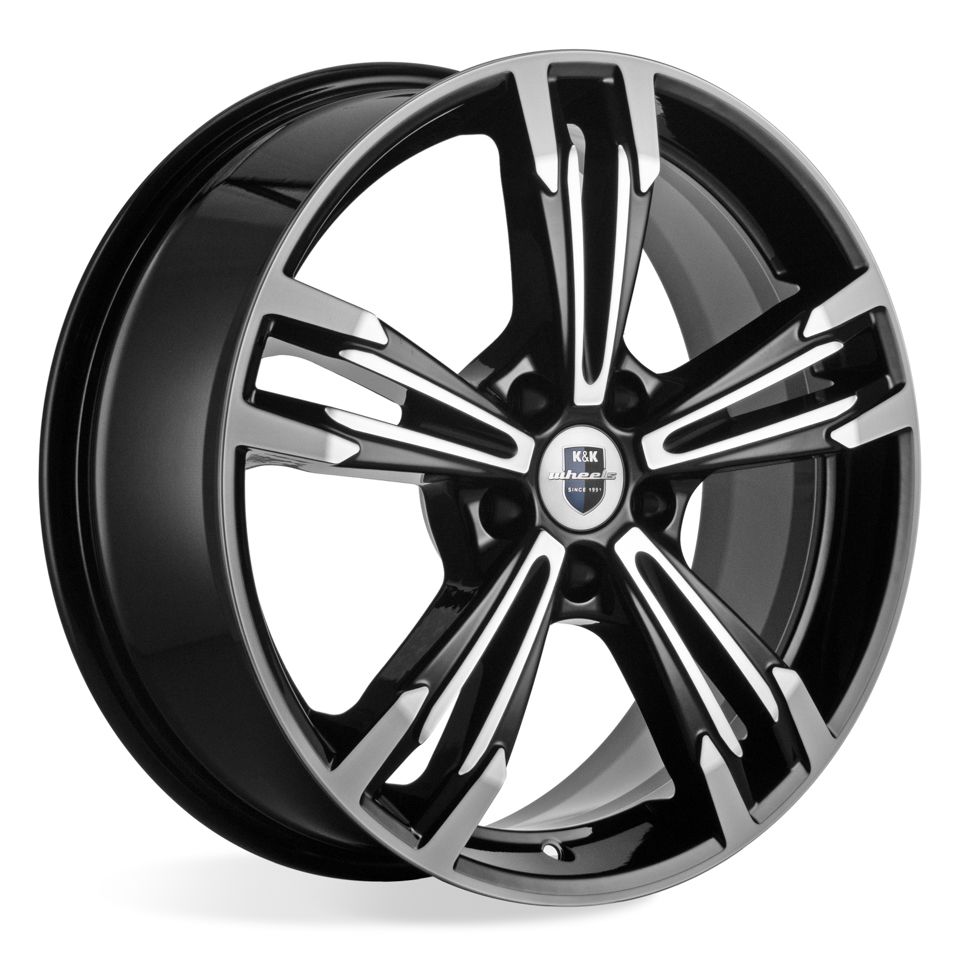Литой диск КиК Karrera Light (КС935) 7,0x18 5x108 DIA59,6  ET41  Алмаз черный